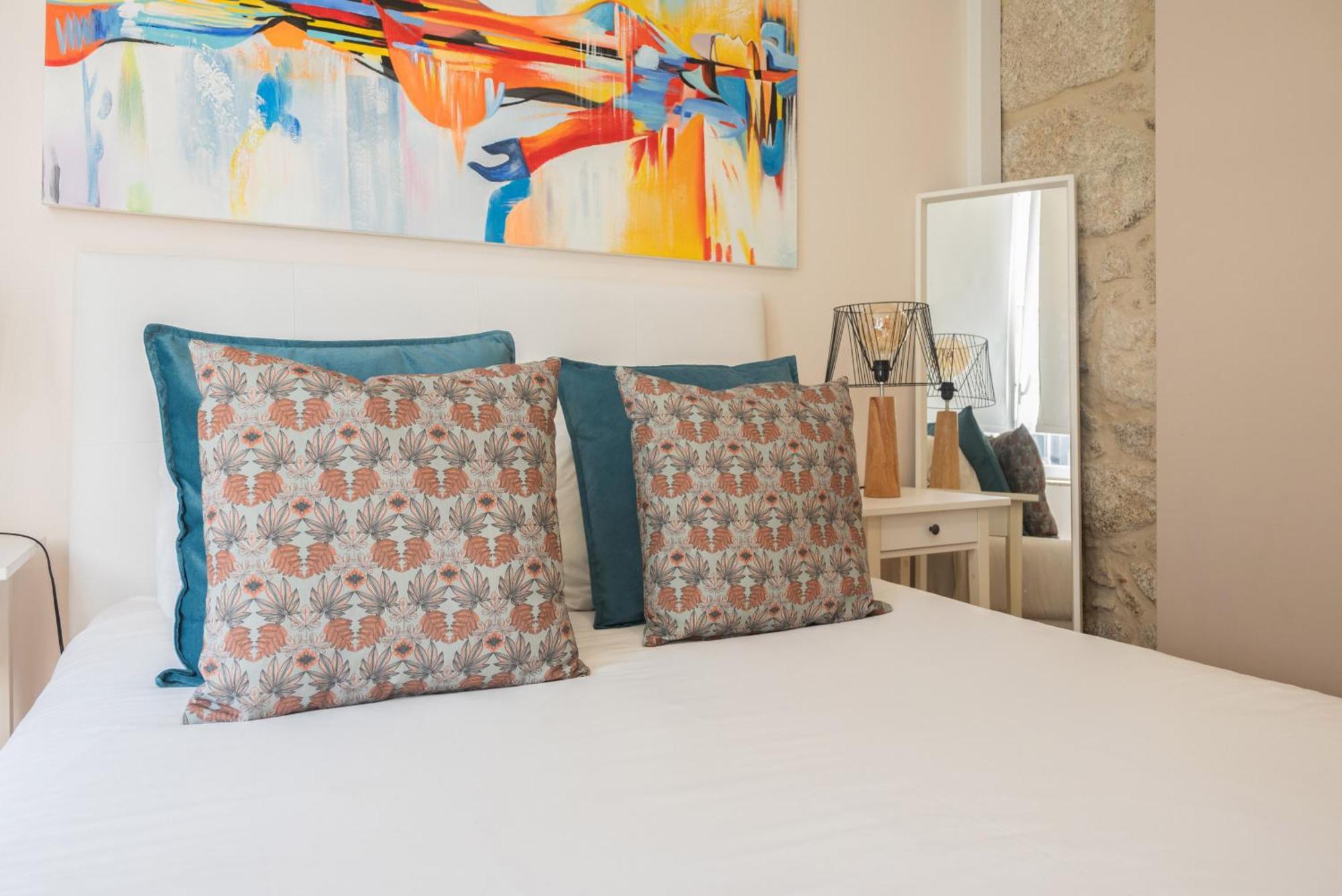 Lovely Charm House Downtown Porto Near Metro With Ac Ngoại thất bức ảnh
