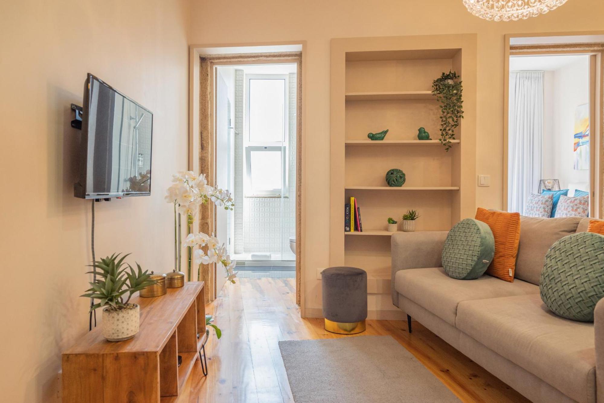 Lovely Charm House Downtown Porto Near Metro With Ac Ngoại thất bức ảnh